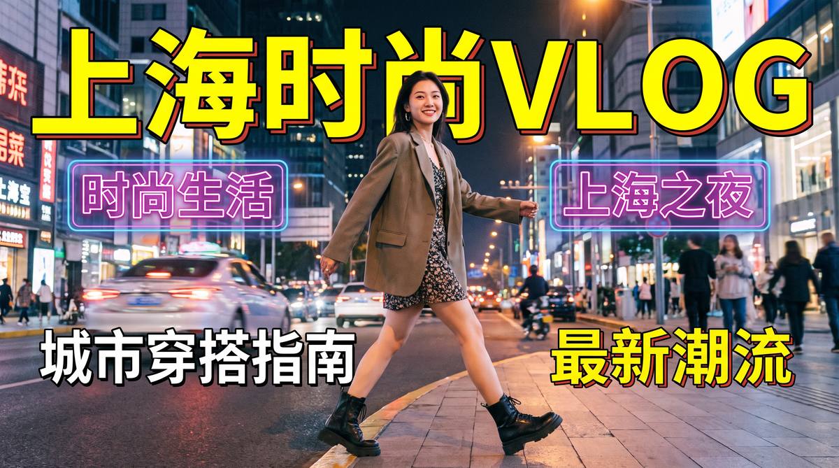 抖音揭秘 抖音揭秘时尚生活视频：上海街拍穿搭指南，最新潮流